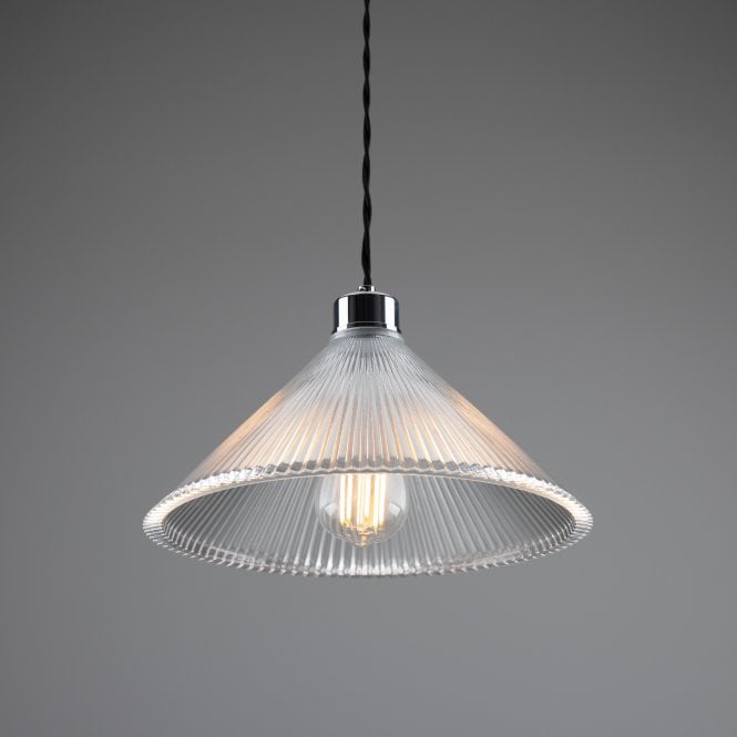 REBELL - Coolie Ceiling Pendant Light In Polished Chrome