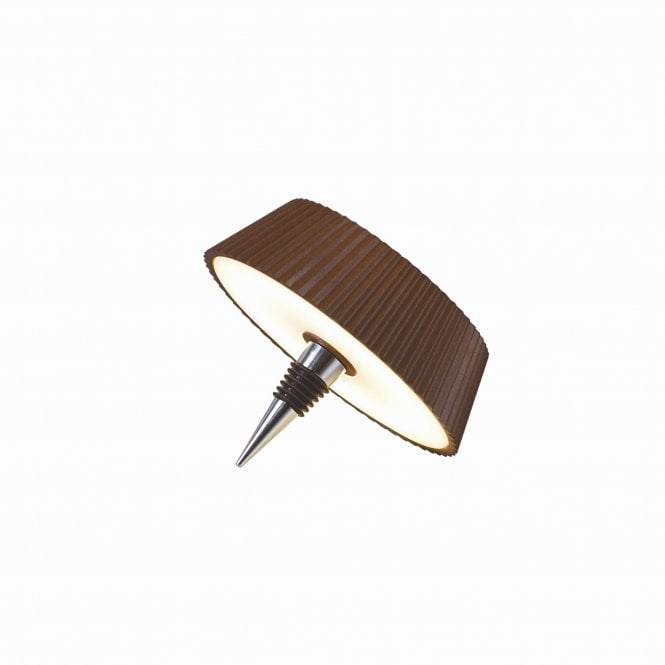 RELAX Rechargeable Table Lamp For Bottle | Rust Brown