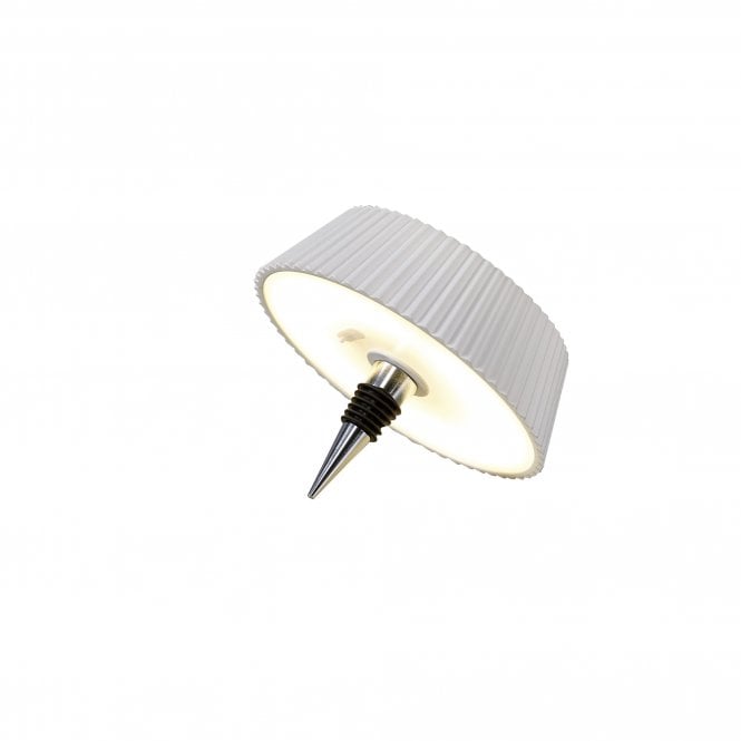 RELAX Rechargeable Table Lamp For Bottle | White