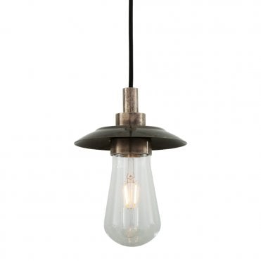 REN Industrial IP65 Bathroom Ceiling Pendant Antique Silver