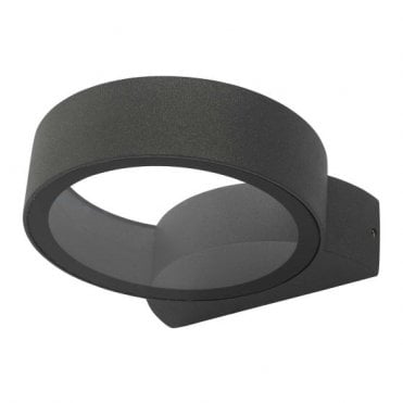 Reon Exterior LED Wall Light - Matte Grey IP65