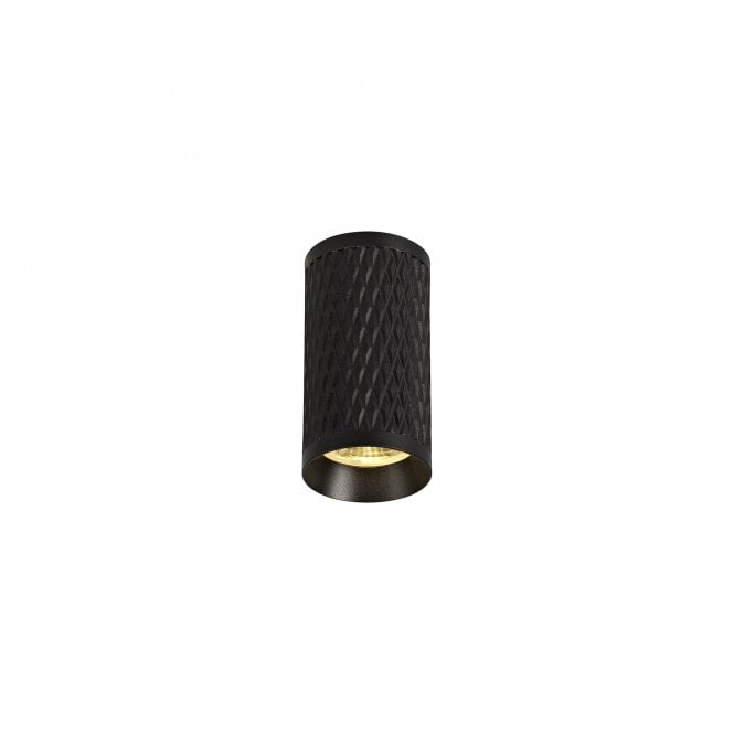 RETROSPOT 1 x GU10 Surface Mounted Spot Light Sand Black