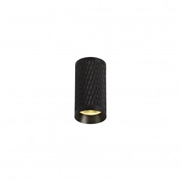 RETROSPOT 1 x GU10 Surface Mounted Spot Light Sand Black