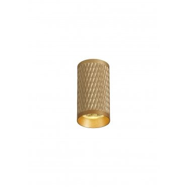 RETROSPOT Surface Mounted Spot Light Champagne Gold Diamond Detail