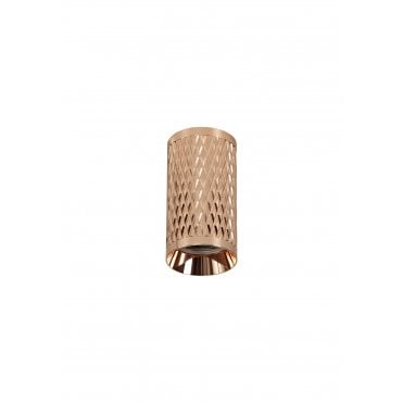 RETROSPOT Surface Mounted Spot Light Rose Gold Diamond Effect