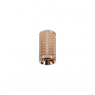 RETROSPOT Surface Mounted Spot Light Rose Gold Diamond Effect