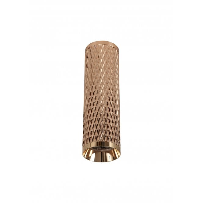 RETROSPOT Surface Mounted Spot Light Rose Gold Diamond Effect