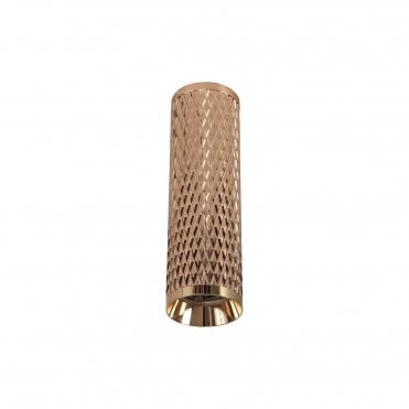 RETROSPOT Surface Mounted Spot Light Rose Gold Diamond Effect