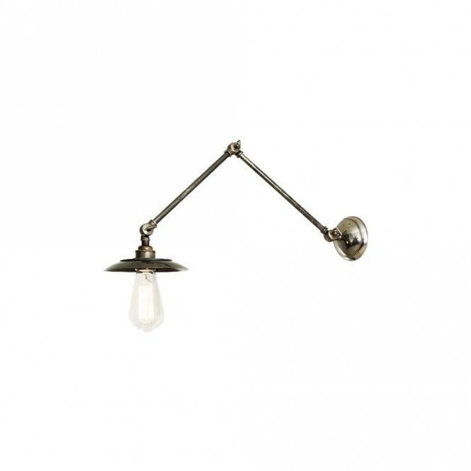 REZNOR - Adjustable Poster Light In Antique Silver