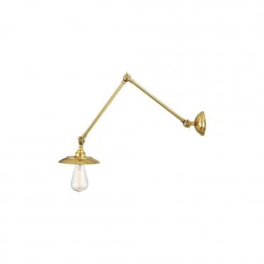 REZNOR - Adjustable Poster Light In Polished Brass