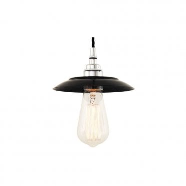 REZNOR - Industrial Ceiling Pendant Light In Powder Coated Black