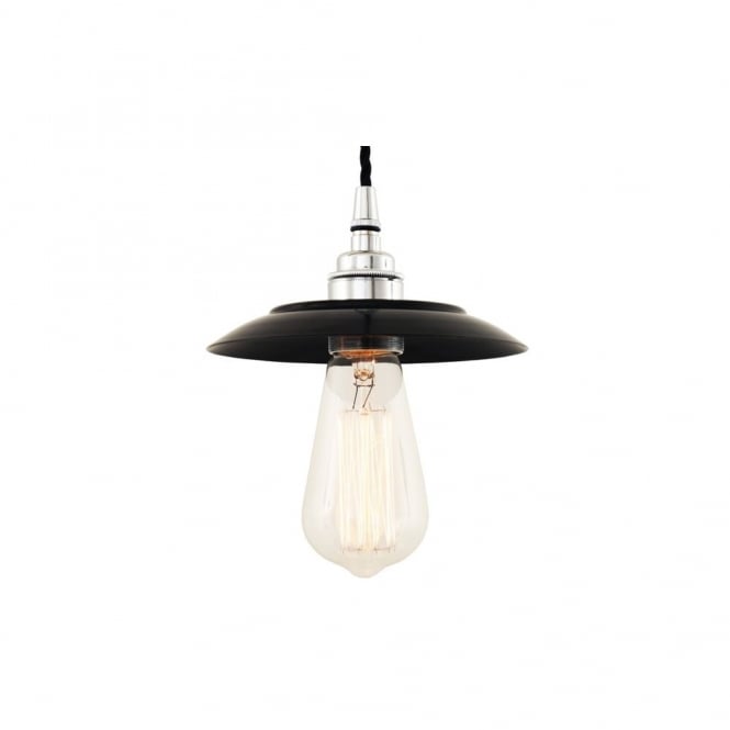 REZNOR - Industrial Ceiling Pendant Light In Powder Coated Black