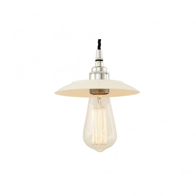 REZNOR - Industrial Ceiling Pendant Light In Powder Coated White