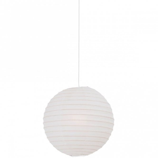 RICE PAPER - Easy Fit Globe Ceiling Lampshade 35cm
