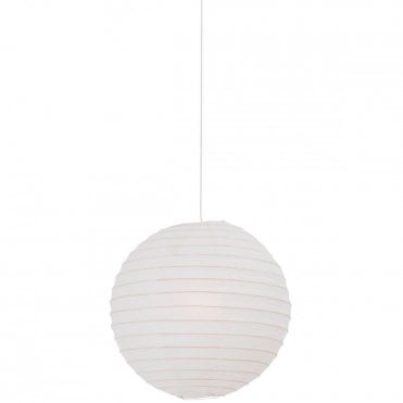 RICE PAPER - Easy Fit Globe Ceiling Lampshade 35cm