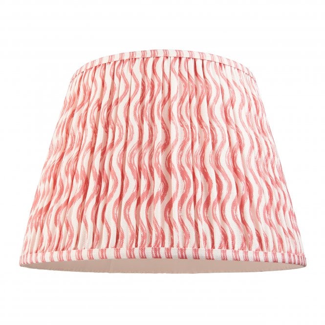 Ripple 40cm Tapered Shade - Coral Pink