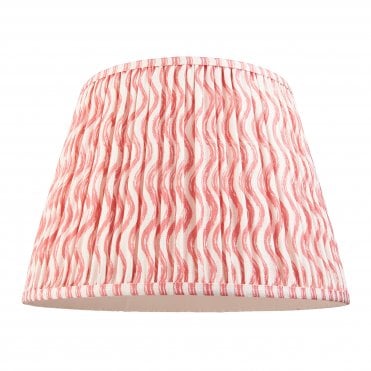 pink ripple pattern lampshade