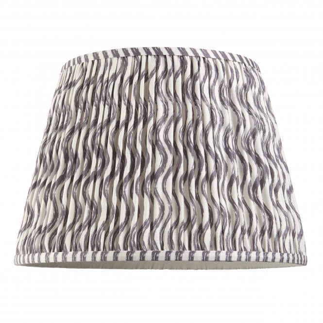 Ripple 40cm Tapered Shade - Pearl Grey