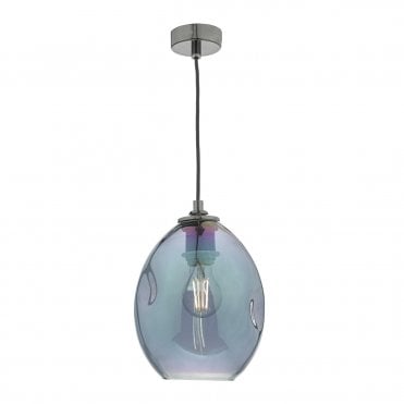 ROGAN - Iridised Glass Ceiling Pendant