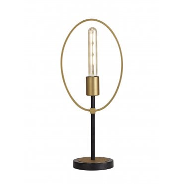 Table Lamp Sand Gold/Matt Black