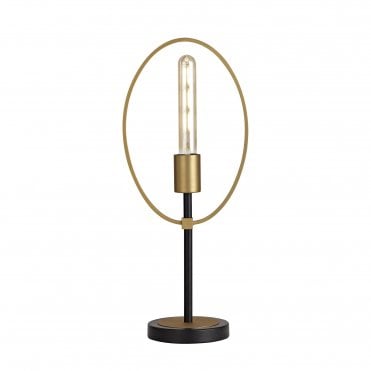 ROLLO Table Lamp Sand Gold/Matt Black
