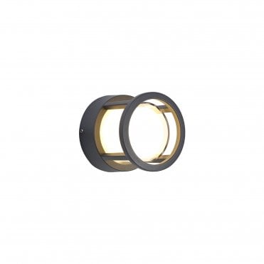 RUBEN Outdoor LED Downlight Anthracite Round