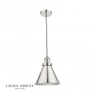 Rufus Ceiling Pendant - Polished Chrome