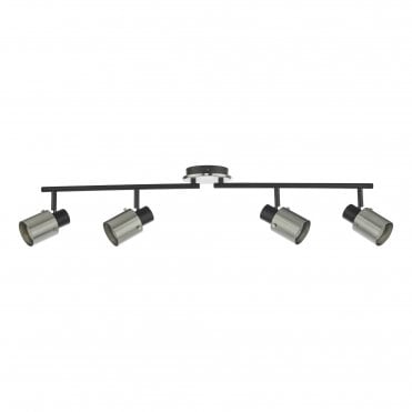 4 light nickel spotlight bar