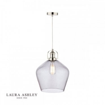 RYE Smoked Glass Pendant Ceiling Light
