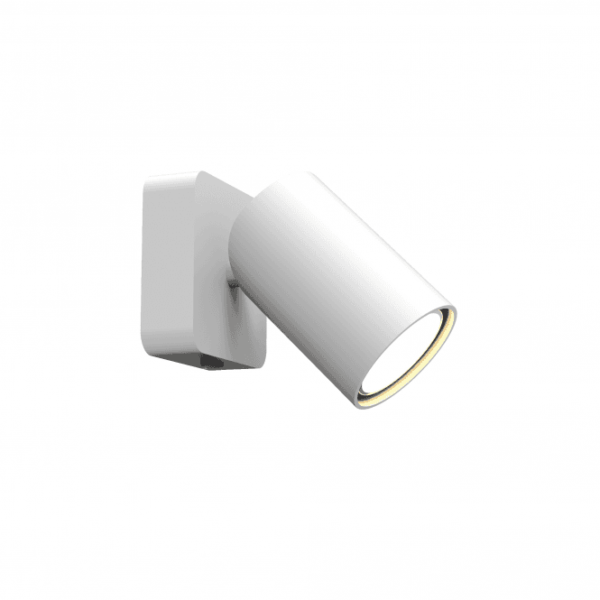 SAL Single Switched Wall Spot Light GU10, Matt White