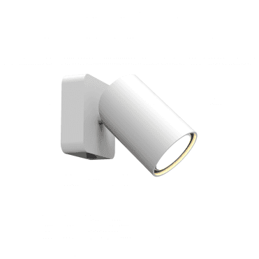 SAL Single Switched Wall Spot Light GU10, Matt White