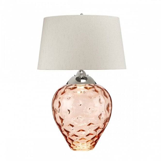 SAMARA Large Table Lamp Salmon Pink
