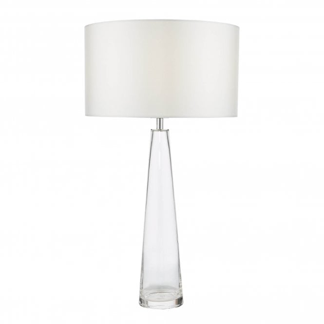 SAMARA Table Lamp Clear Glass Base Only