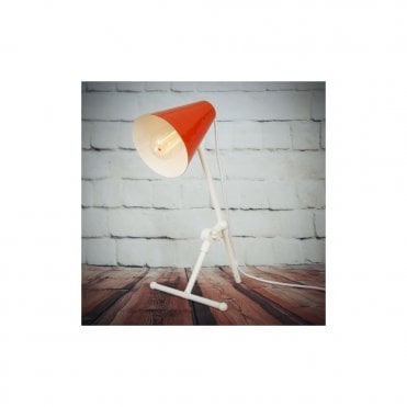 SAMBIA - Table Lamp In Powder Coated Orange