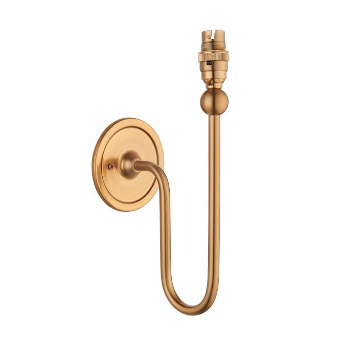Santiago Wall Light - Brushed Aged Brass (Bracket Only)