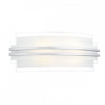 SECTOR - LED Double Trim Contemporary LED Wall Light (Large)