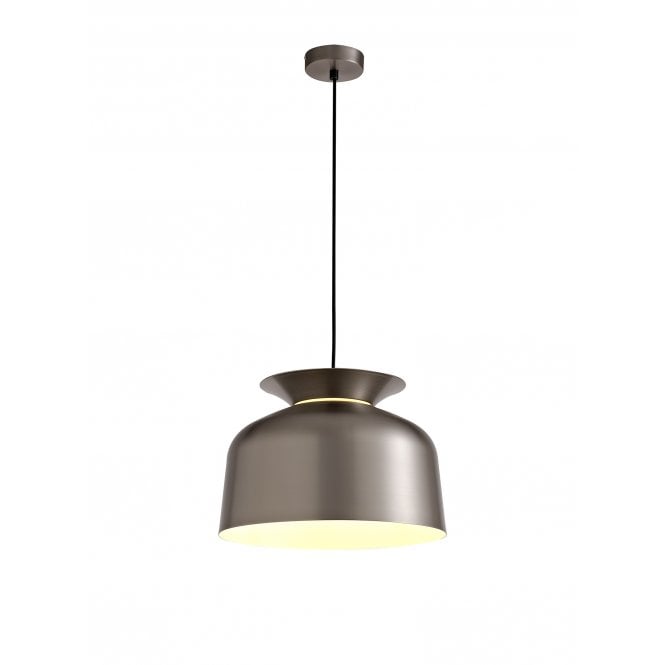 SERVER Ceiling Pendant Light E27 Satin Nickel Ceiling Pendant Light