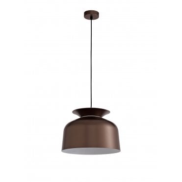 SERVER E27 Ceiling Pendant Light Gloss Coffee
