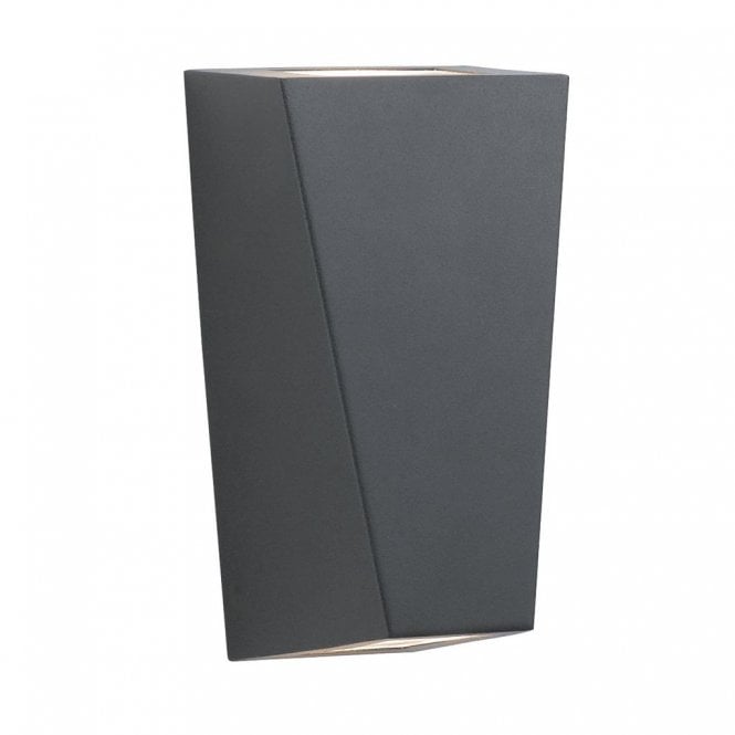 SHEFFLIED OUTDOOR WALL LIGHT - BLACK 2 LIGHT - IP44