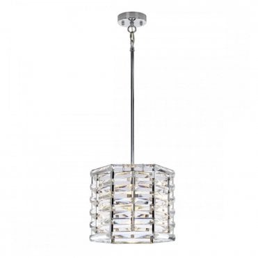 SHOAL Hanging Ceiling Pendant Light in Nickel