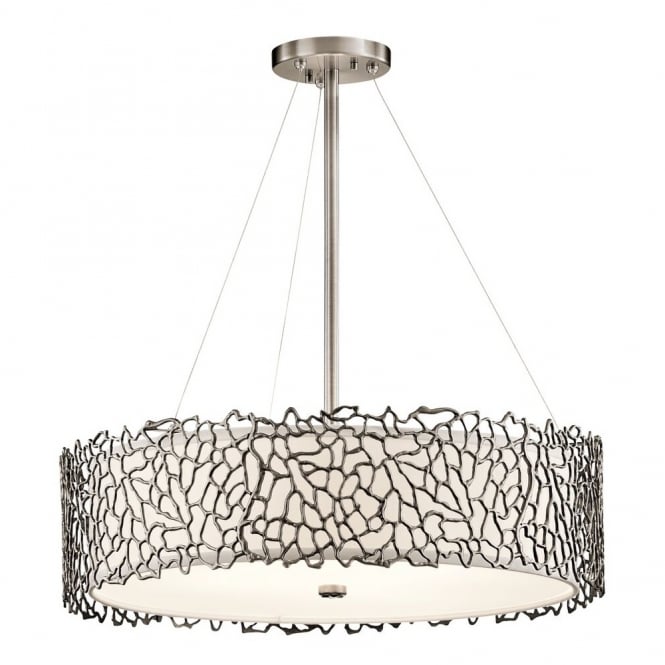 SILVER - Coral Ceiling Pendant