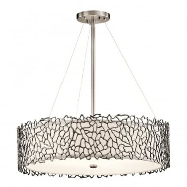 SILVER - Coral Ceiling Pendant