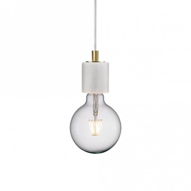 SIV - Ceiling Pendant Suspension Marble White