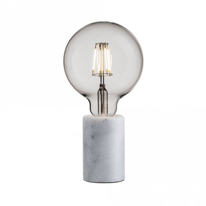 SIV - Table Lamp Marble White