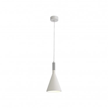 SKY Modern Ceiling Pendant in a White Paintable Finish - Colour Match with Ease!