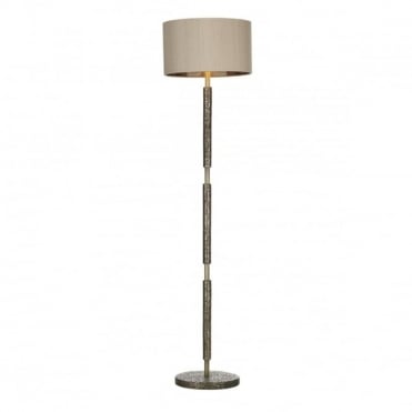 SLOANE - Floor Lamp Bronze With Taupe Shade