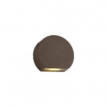 SOFIA LED Outdoor Wall Light Dark Brown