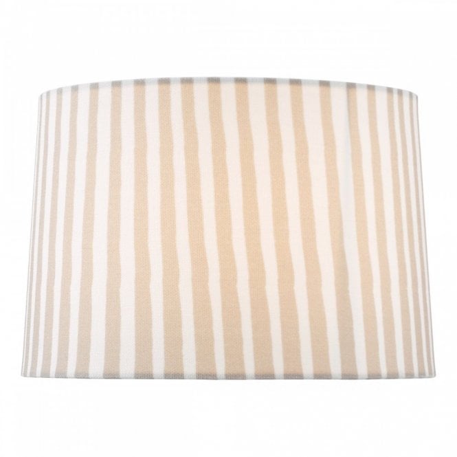 Sosa Taupe Cotton Tapered drum Shade 22cm
