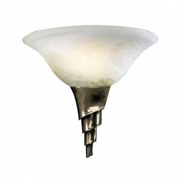 SPIRAL - Bronze and White Wall Light