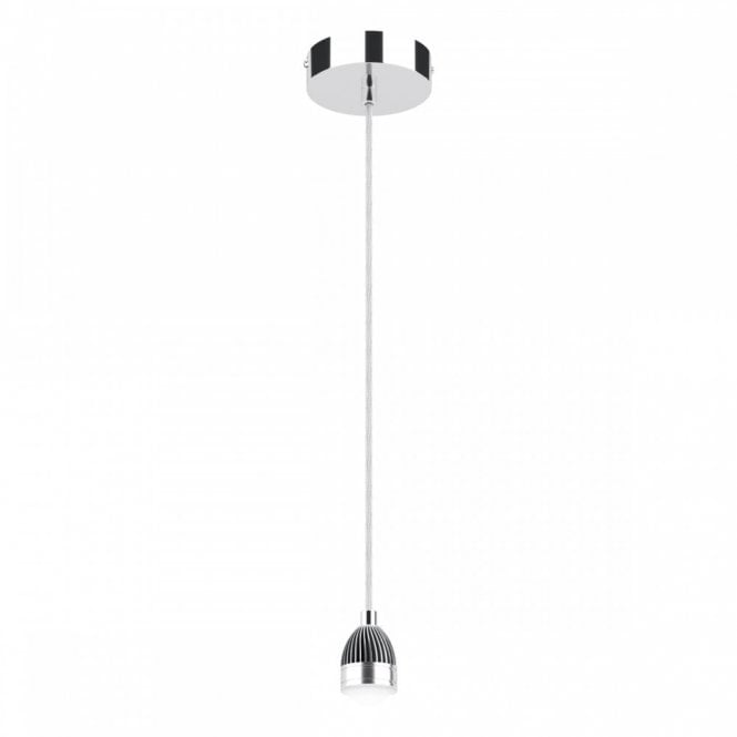 SPL Single Ceiling Pendant - Polished Chrome (Integral LED)